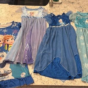 Frozen nightgown dress bundle